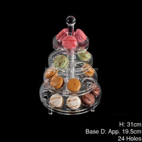 Macaron tower display stand